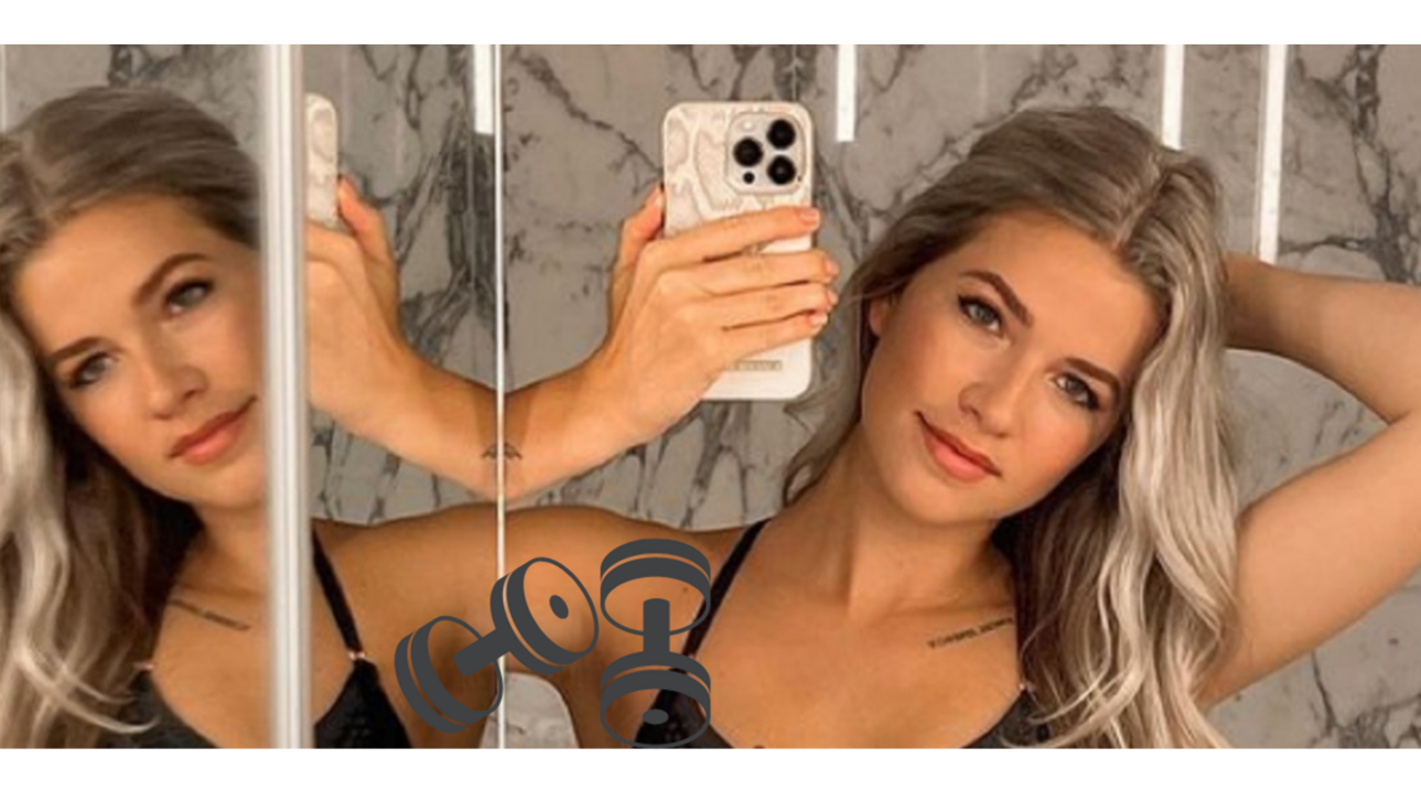 Illustratie voor: Jade Anna laat haar ‘fit girl’ leven zien