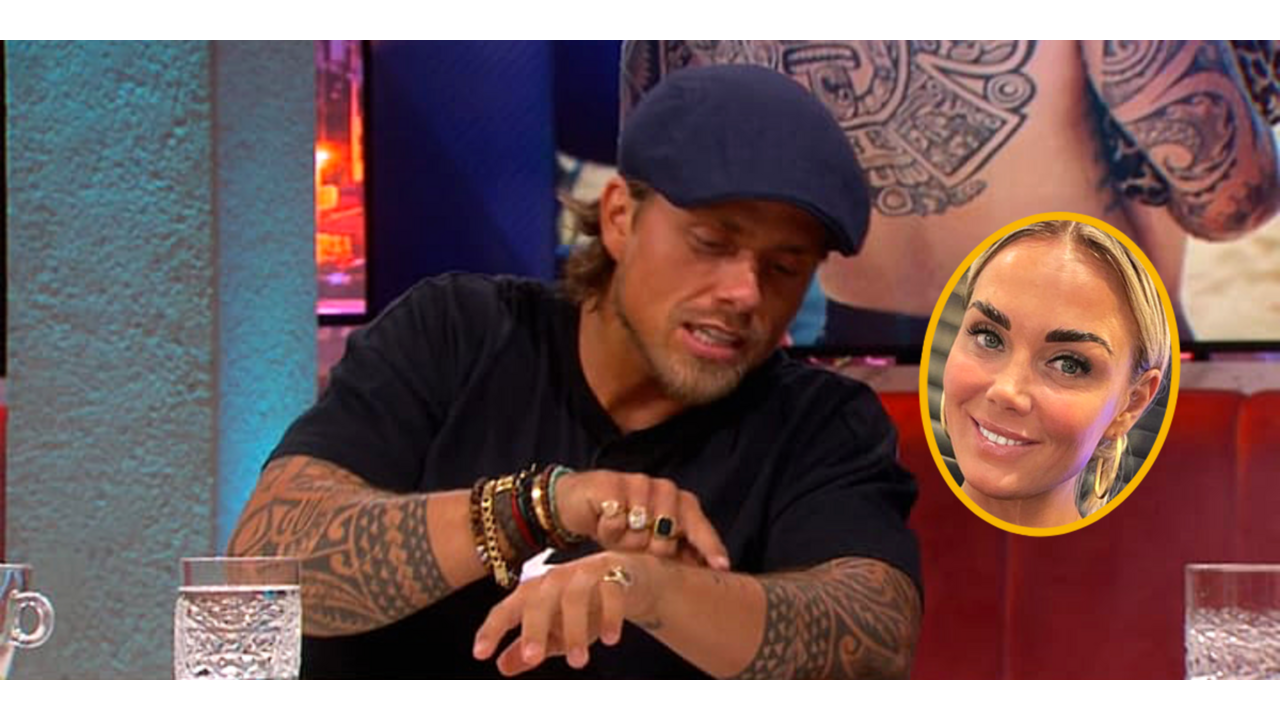 Illustratie voor: André Hazes laat tattoo voor Monique Westenberg weghalen