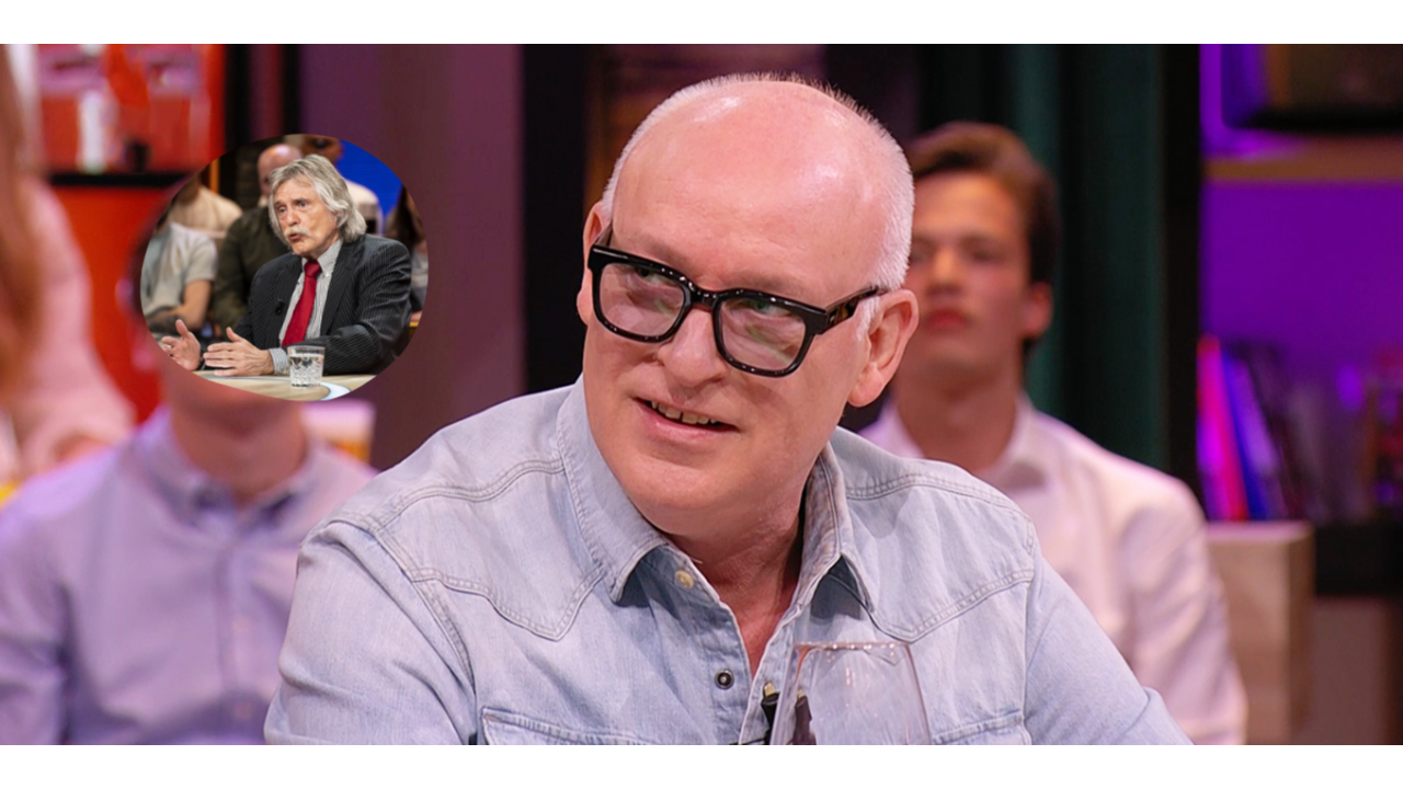 Illustratie voor: Réne van der Gijp praat over de gezondheid van Johan Derksen