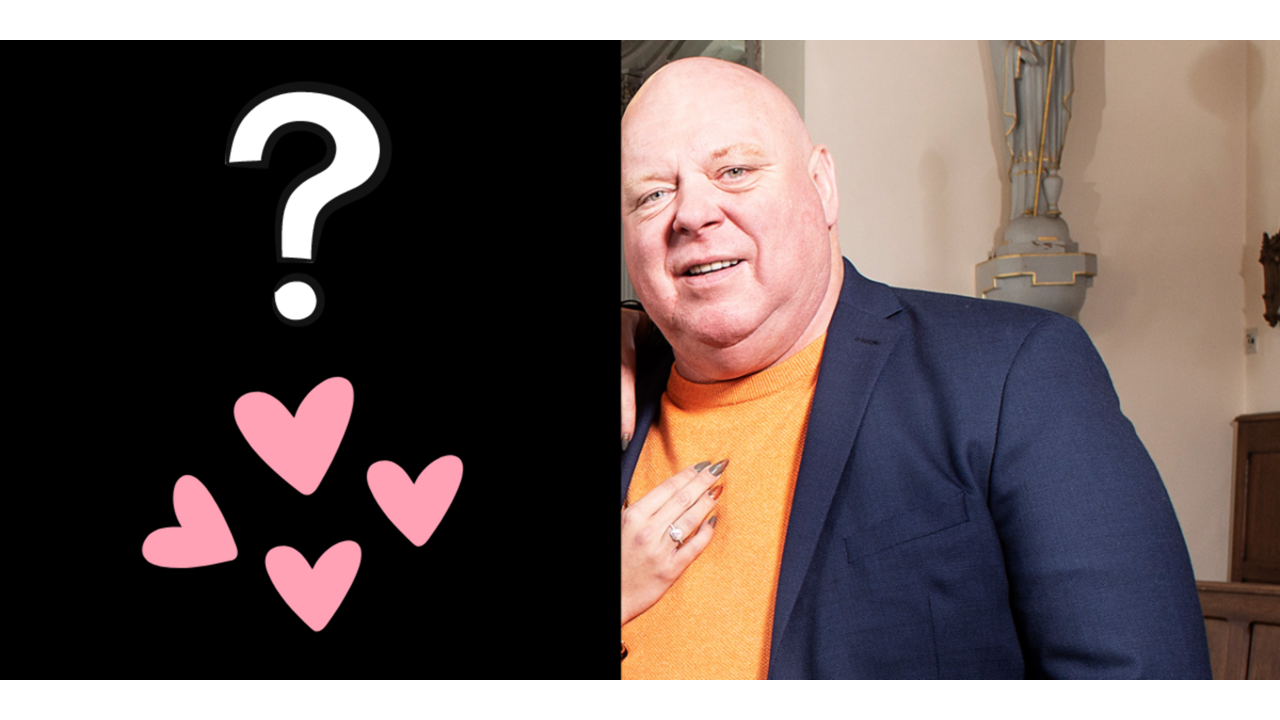 Illustratie voor: Peter Gillis zoent met nieuwe liefde