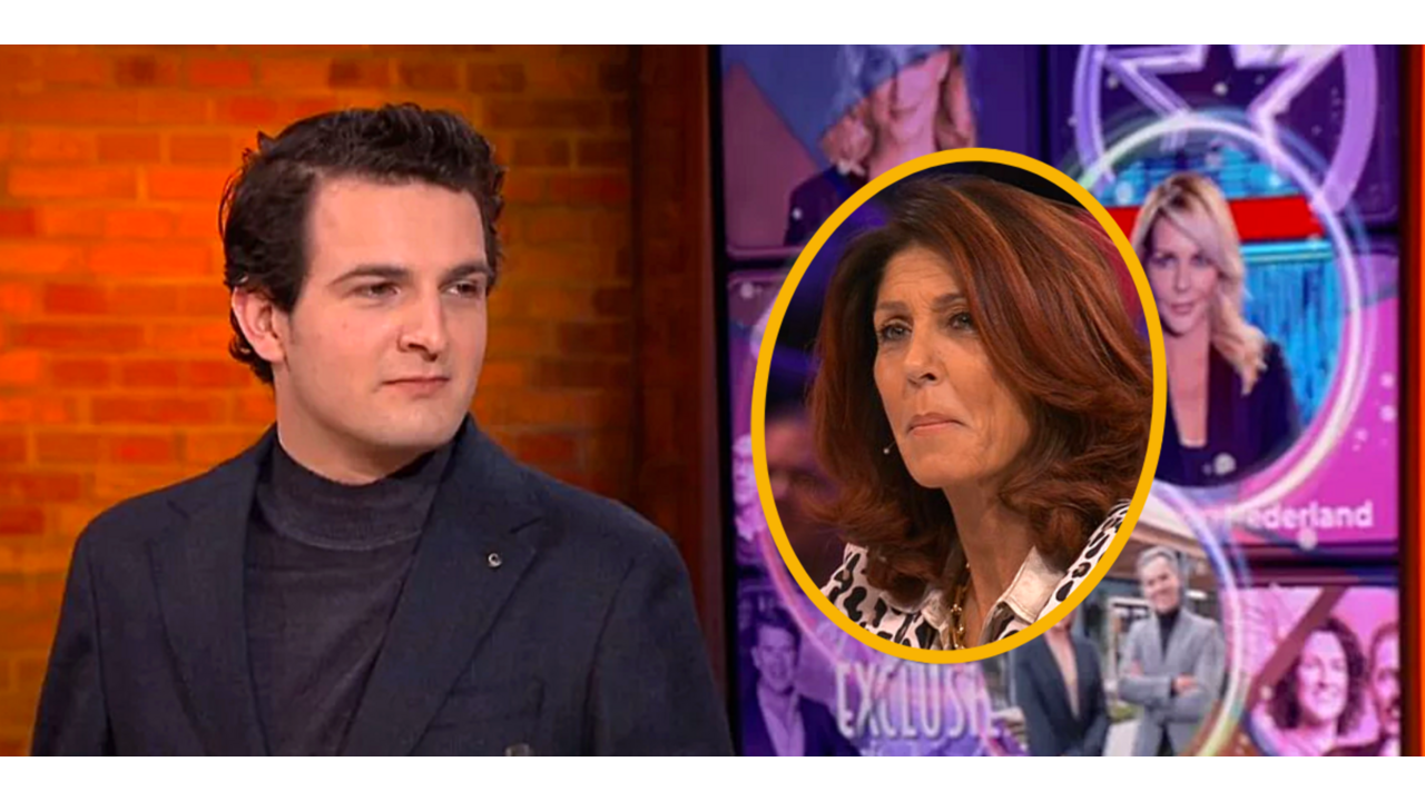 Illustratie voor: Rob Goossens kan lachen om de ruzie met Rachel Hazes: ‘Vond het wel grappig’