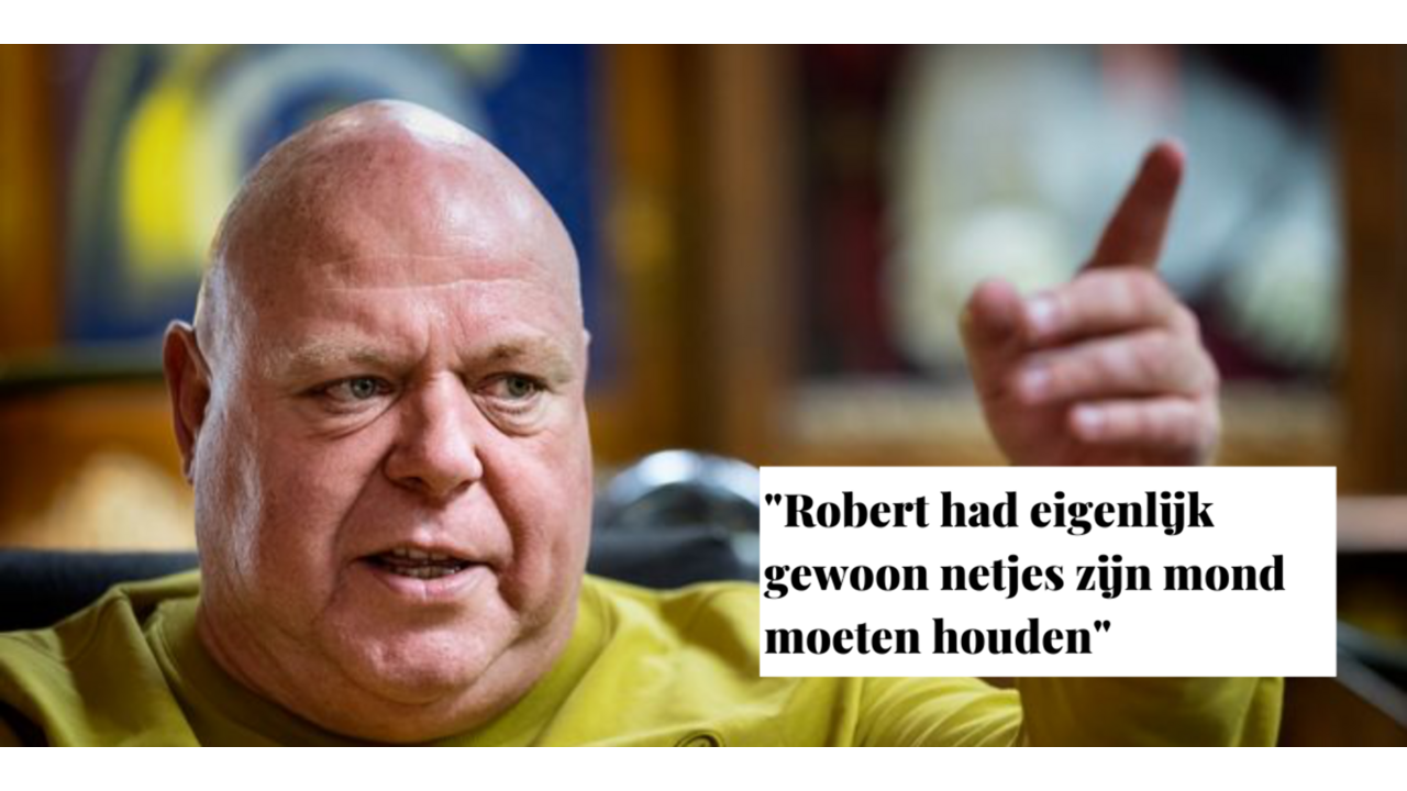 Illustratie voor: Vriend over Peter Gillis: ‘Hij wordt in de zeik genomen’