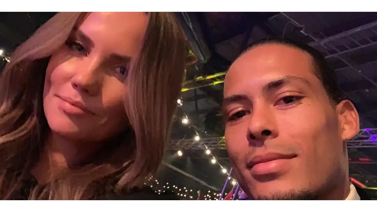 Illustratie voor: Dit is de knappe vrouw van Virgil van Dijk