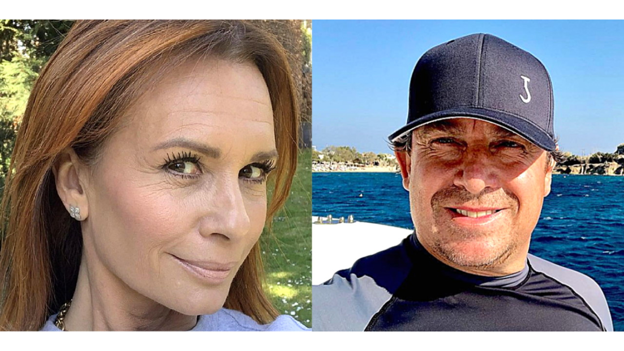 Illustratie voor: Leontine Borsato in de wolken en Marco Borsato moederziel alleen