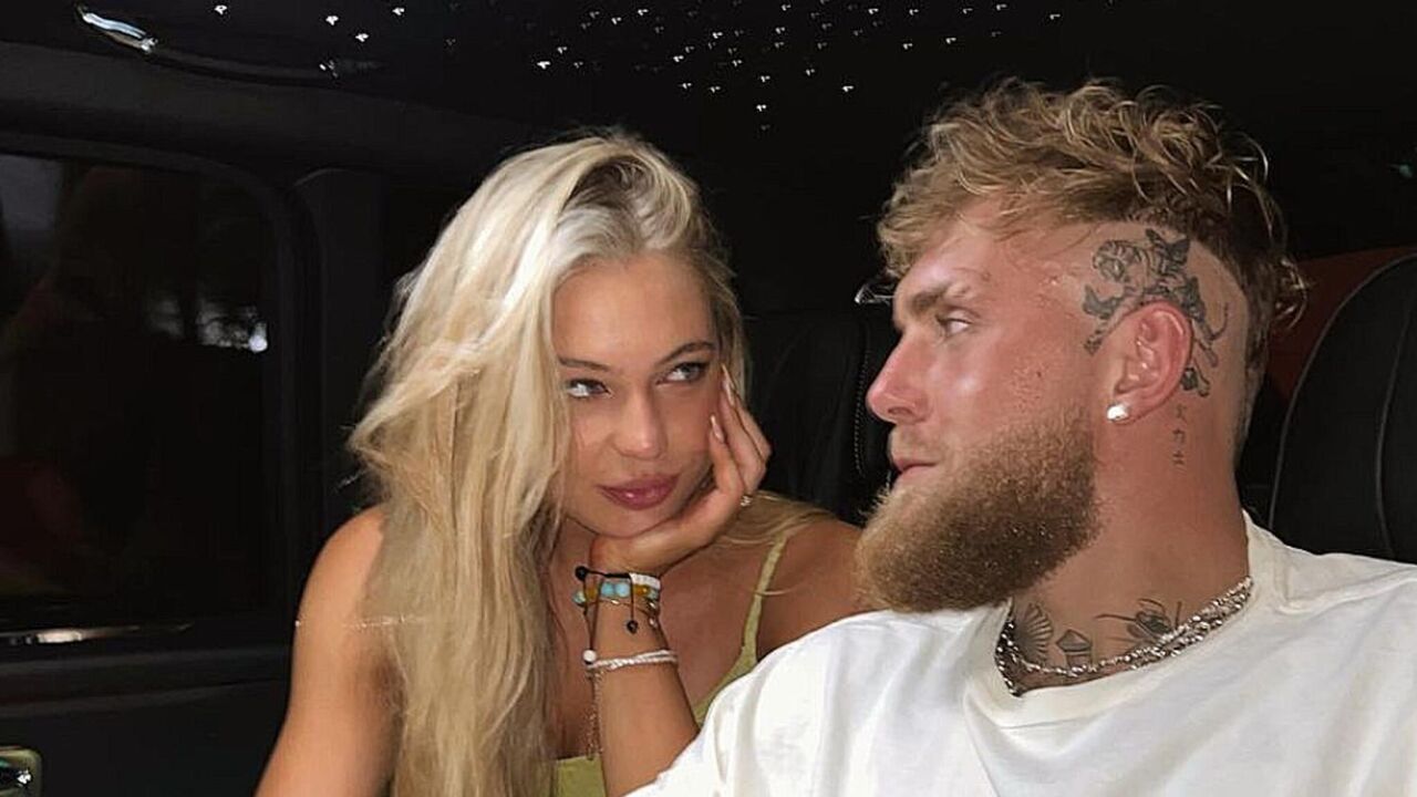 Illustratie voor: Jake Paul en Jutta Leerdam laten hun liefde vereeuwigen