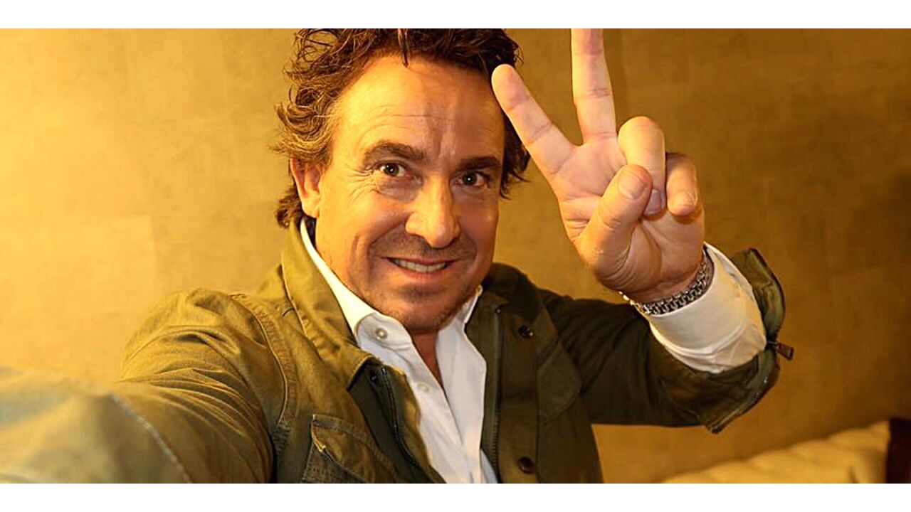 Met wie was Marco Borsato in Londen?