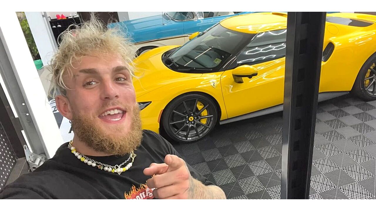 Jake Paul koopt nieuwe ferrari