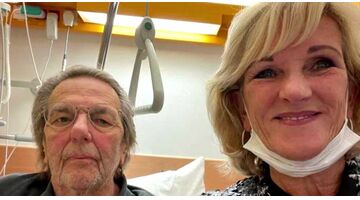 Tineke Schouten met haar man Hans Brunyanszki