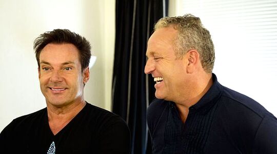 Illustratie voor: Kunnen we toch een hereniging tussen Gerard Joling en Gordon verwachten?
