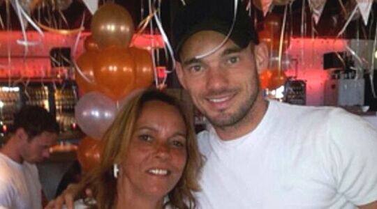moeder wesley sneijder overleden