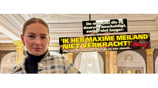 Maxime Meiland aanrander deelt verhaal