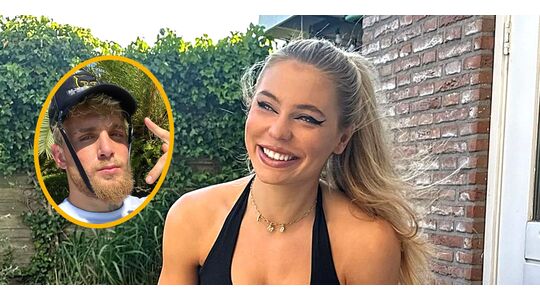 Jutta Leerdam zet Jake Paul in het zonnetje
