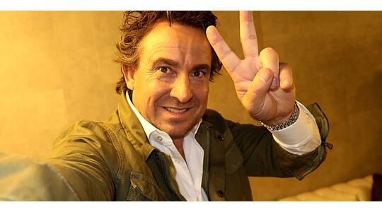 Met wie was Marco Borsato in Londen?
